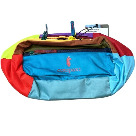 Cotopaxi Kapai 3L Hip Pack Belt Bag Multicolor Repurposed Fabric New NWT 09 - Picture 1 of 3